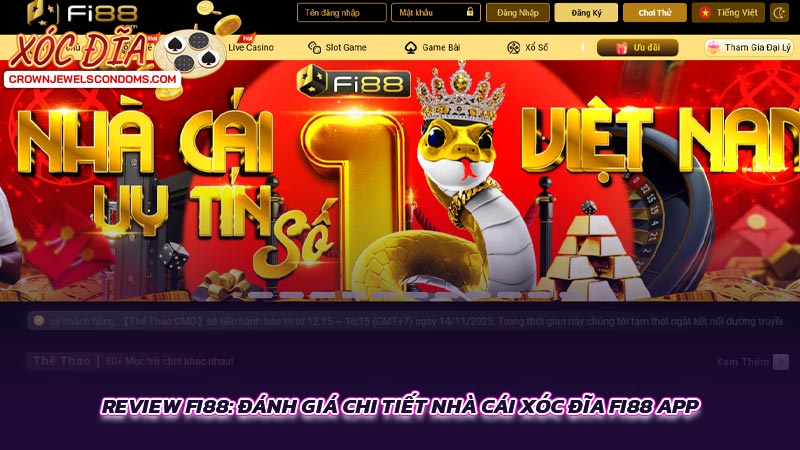 Review Fi88: Đánh Giá Chi Tiết Nhà Cái Xóc Đĩa Fi88 App