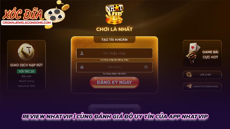 Review NHATVIP | Cùng đánh giá độ uy tín của app NHATVIP